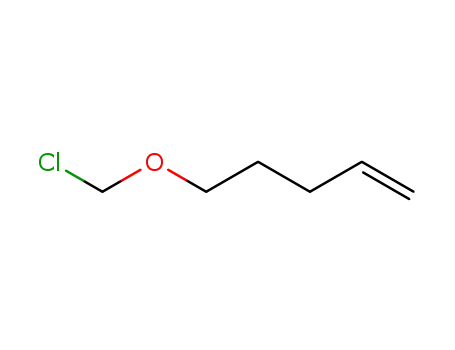 Molecular Structure of 98486-13-6 (CHLOROMETHYL 4-PENTENYL ETHER)