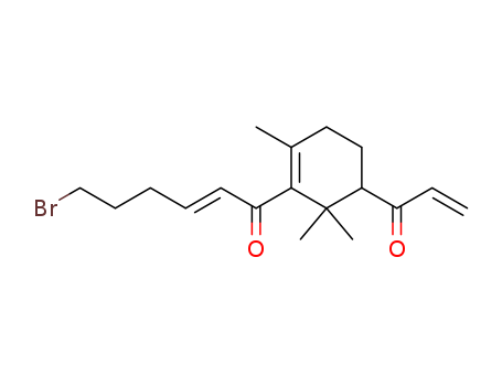2-Hexen-1-one, 6-bromo-1-[2,6,6-trimethyl-5-(1-oxo-2-propenyl)-1-cyclohexen-1-yl]-, (E)-