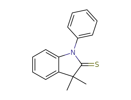 3,3-dimethyl-1-phenyl-1,3-dihydro-2H-indole-2-thione
