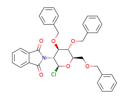3,4,6-tri-O-benzyl-2-deoxy-2-phthalimido-β-D-glucopyranosyl chloride