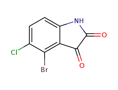 4-브로모-5-클로로인돌린-2,3-디온