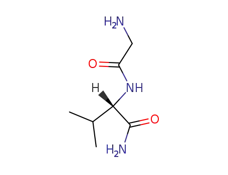 Molecular Structure of 89315-03-7 (L-Valinamide, glycyl-)