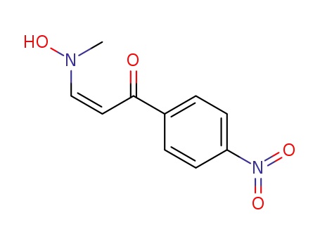 2-Propen-1-one, 3-(hydroxymethylamino)-1-(4-nitrophenyl)-, (Z)-