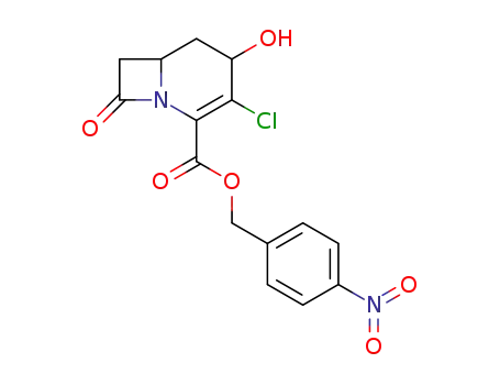 3-Chloro-4-hydroxy-8-oxo-1-aza-bicyclo[4.2.0]oct-2-ene-2-carboxylic acid 4-nitro-benzyl ester