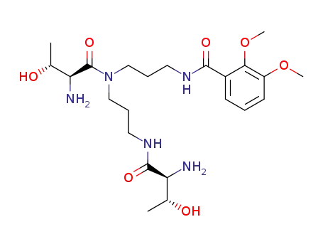 N<sub>1</sub>,N<sub>4</sub>-bis((L)-threonyl)-N<sub>7</sub>-(2,3-dimethoxybenzoyl)norspermidine