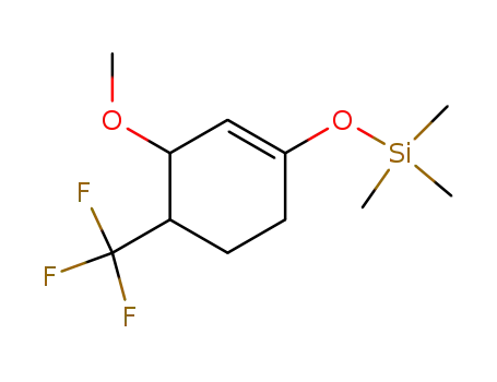 3-methoxy-4-(trifluoromethyl)-1-(trimethylsiloxy)cyclohex-1-ene