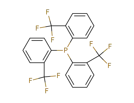 Molecular Structure of 25688-42-0 (tris[2-(trifluoromethyl)phenyl]phosphane)