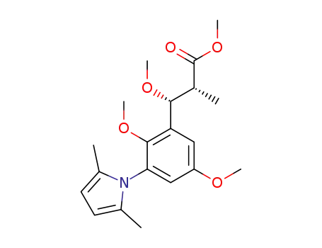(2R,3R)-3-[3-(2,5-Dimethyl-pyrrol-1-yl)-2,5-dimethoxy-phenyl]-3-methoxy-2-methyl-propionic acid methyl ester