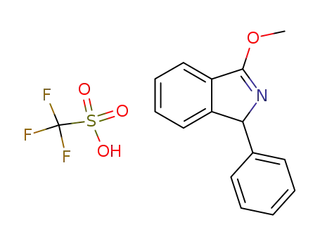 3-Methoxy-1-phenyl-1H-isoindolium-trifluoromethansulfonat