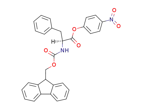 Molecular Structure of 71989-30-5 (Fmoc-Phe-ONp)