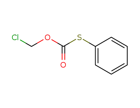 Molecular Structure of 133217-39-7 (Thiocarbonic acid O-chloromethyl ester S-phenyl ester)