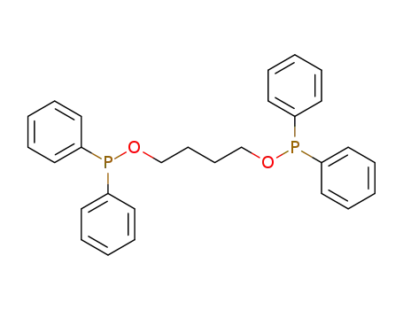 Molecular Structure of 10274-30-3 (butane-1,4-diyl bis[diphenyl(phosphinite)])