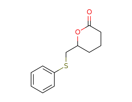 6-Phenylsulfanylmethyl-tetrahydro-pyran-2-one