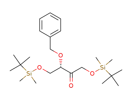 Molecular Structure of 109613-57-2 (4,9-Dioxa-3,10-disiladodecan-6-one,
2,2,3,3,10,10,11,11-octamethyl-7-(phenylmethoxy)-, (7S)-)