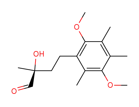 (S)-4-(2,5-dimethoxy-3,4,6-trimethylphenyl)-2-hydroxy-2-methylbutanal