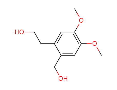 2-Hydroxymethyl-4,5-dimethoxy-phenylaethylalkohol