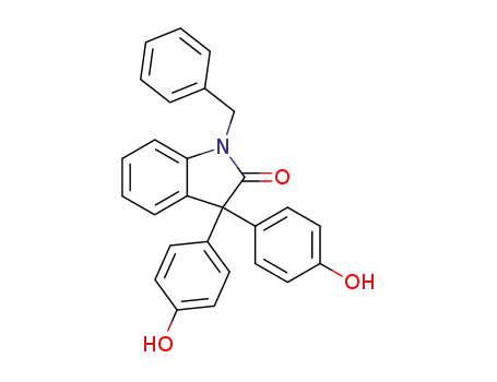 1-benzyl-3,3-bis(4-hydroxyphenyl)indolin-2-one
