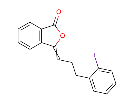 3-[3-(2-Iodo-phenyl)-prop-(Z)-ylidene]-3H-isobenzofuran-1-one