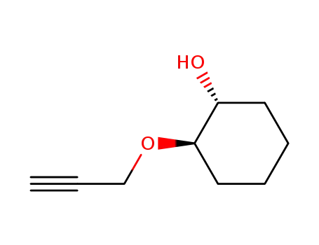Molecular Structure of 7229-32-5 (2-(prop-2-yn-1-yloxy)cyclohexanol)