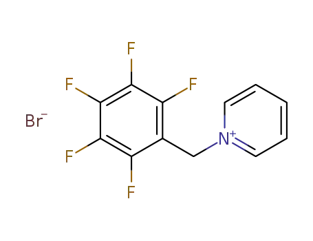 Molecular Structure of 164655-83-8 (1-(2,3,4,5,6-pentafluoro-benzyl)pyridinium bromide)