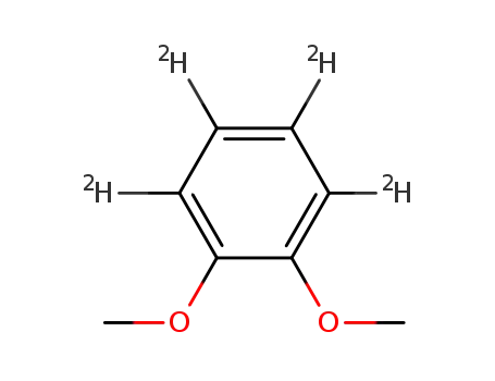 Molecular Structure of 126840-15-1 (1,2-DIMETHOXYBENZENE-3,4,5,6-D4)