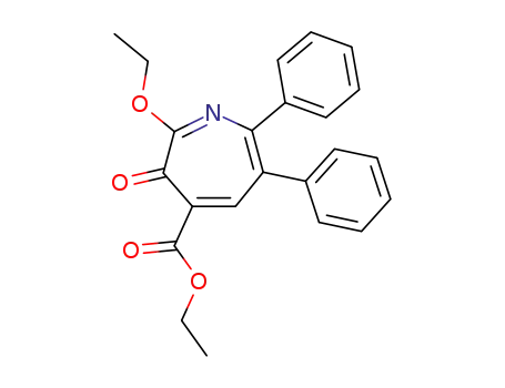2-Ethoxy-4-ethoxycarbonyl-6,7-diphenyl-3H-azepin-3-one