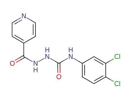 ((3,4-DICHLOROPHENYL)AMINO)-N-(4-PYRIDYLCARBONYLAMINO)FORMAMIDE
