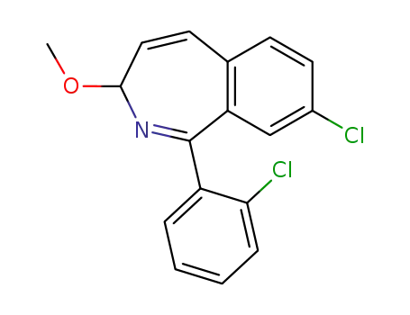8-Chloro-1-(2-chlorophenyl)-3-methoxy-3H-2-benzazepine