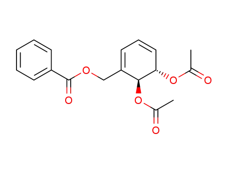 trans-2,3-diacetoxy-1-[(benzoyloxy)methyl]-cyclohexa-4,6-diene