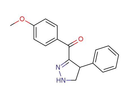 3-(4-methoxybenzoyl)-4-phenyl-4,5-dihydropyrazole