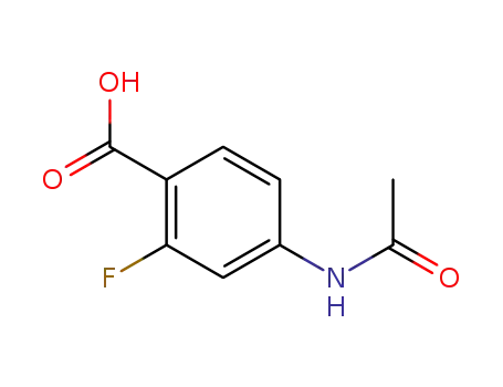 4-acetamido-2-fluoro benzoic acid