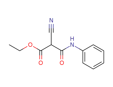 2- 시아 노 -3- 옥소 -3- (페닐 아미노) 프로판 산 에틸 에스테르