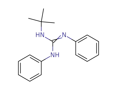 Molecular Structure of 42067-12-9 (Guanidine, N-(1,1-dimethylethyl)-N',N''-diphenyl-)