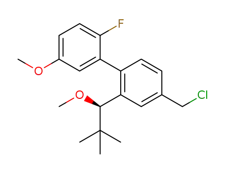 (R)-4-(chloromethyl)-2'-fluoro-5'-methoxy-2-(1-methoxy-2,2-dimethylpropyl)-1,1'-biphenyl