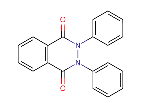 Molecular Structure of 63546-88-3 (2,3-Dihydro-2,3-diphenyl-1,4-phthalazinedione)