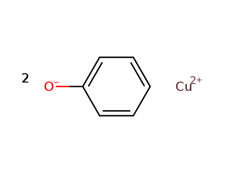 Molecular Structure of 10365-85-2 (Phenol, copper(2+) salt)