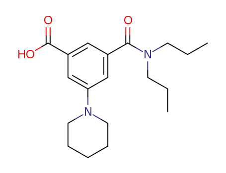 5-piperidin-1-yl-N,N-dipropylisophthalamic acid