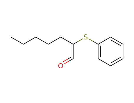 Molecular Structure of 35809-27-9 (Heptanal, 2-(phenylthio)-)