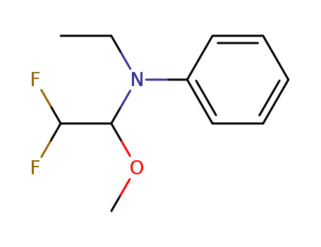 N-Ethyl-N-(2,2-difluoro-1-methoxyethyl)aniline
