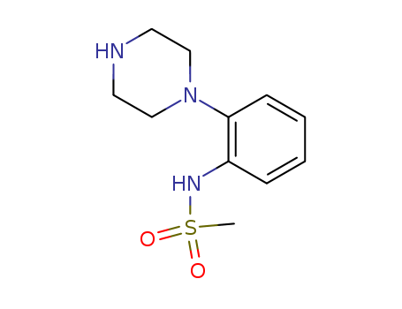 Methanesulfonamide,N-[2-(1-piperazinyl)phenyl]- cas  199105-19-6