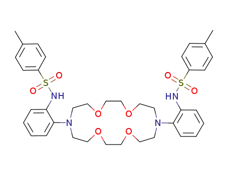 7,16-di<2-(p-tolylamino)phenyl>-1,4,10,13-tetraoxa-7,16-diazacyclooctadecane