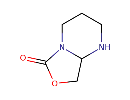 Molecular Structure of 1580482-17-2 ((RS)-hexahydro[1,3]oxazolo[3,4-a]pyrimidin-6-one)