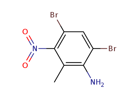 2-Amino-3,5-dibromo-6-nitrotoluene