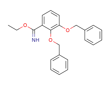 ethyl 2,3-bis(benzyloxy)benzimidate