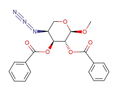 (5-Azido-3-benzoyloxy-2-methoxyoxan-4-yl) benzoate
