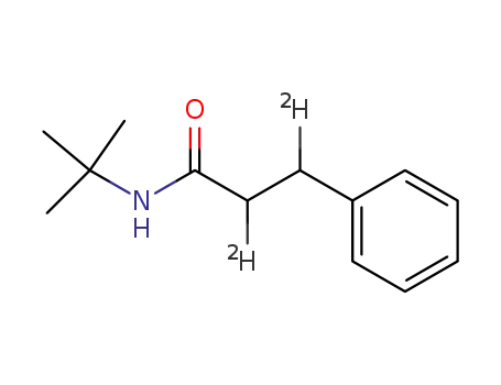 (+/-)-2,3-dideutero-N-t-butylcinnamamide