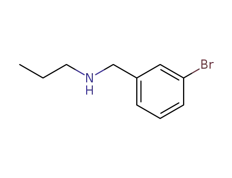 Molecular Structure of 90389-92-7 (N-(3-bromobenzyl)-N-propylamine)