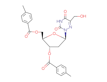 5-hydroxymethyl-(3,5-di-O-p-toluoyl)-6-aza-2-deoxyuridine