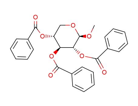 b-D-Xylopyranoside, methyl,tribenzoate (9CI) cas  6638-76-2