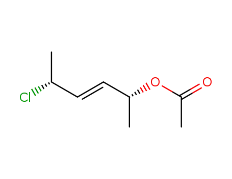 (E)-(R*,R*)-5-chloro-3-hexen-2-yl acetate